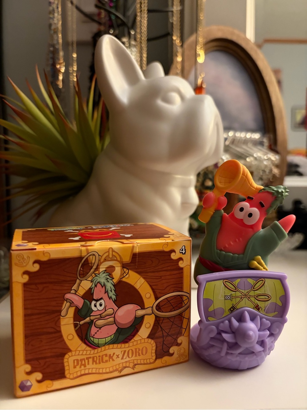 SpongeBob x One Piece McDonald’s Happy Meal Toy - Patrick as Zoro #4